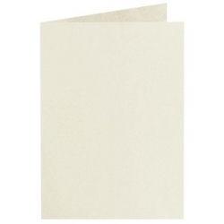 Artoz Papier Perle, A6 Karte hochdoppelt, mit Falz, 250g, 100 Stück