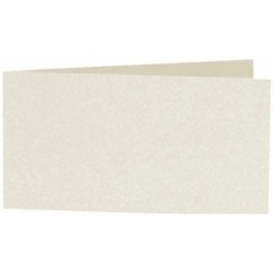 Artoz Papier Perle, DIN Lang Karte langdoppelt, mit Falz, 250g, 100 Stück