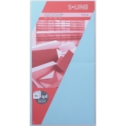Artoz Serie S-Line Karte quadratisch doppelt, 310x155 mm, 200g, 60 Stück