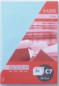 Artoz Serie S-Line Kuvert C7, nassklebend, 60 Stück