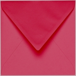 Artoz Papier - ANGEBOT -1001 - Kuvert quadratisch 135x135 purpurrot 50 Stück