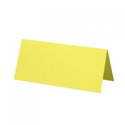 Artoz Papier - ANGEBOT - Serie 1001 - Tischkarte, gelb, 100 Stück