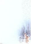 ABC Motivpapier Weihnachten Wald/Reh DP 476 - 50 Blatt